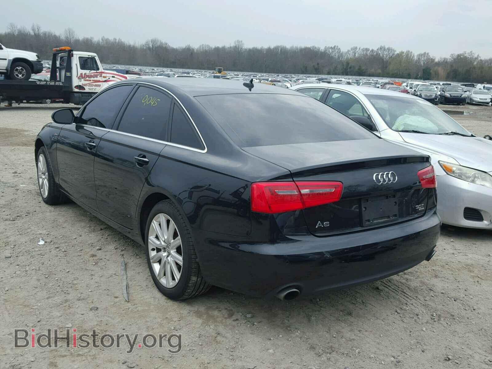 2013 AUDI A6 - VIN: WAUGGAFC9DN123478 - Фото 3