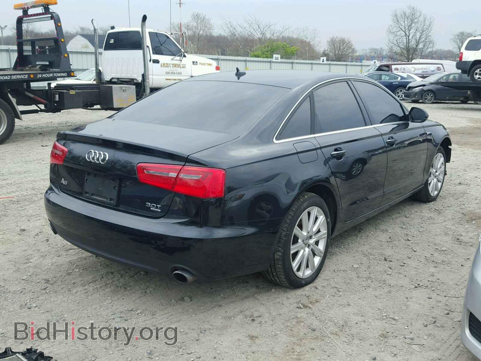 2013 AUDI A6 - VIN: WAUGGAFC9DN123478 - Фото 4