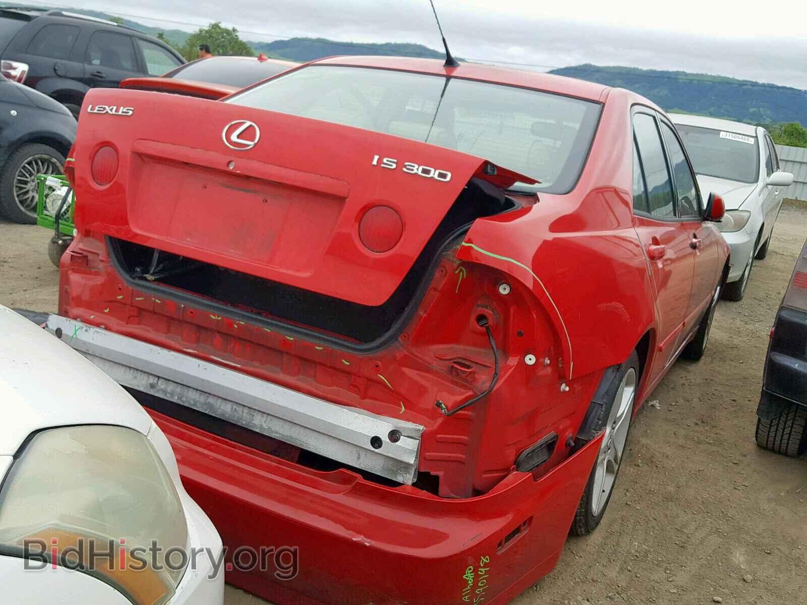 2002 LEXUS IS - VIN: JTHBD192220035583 - Фото 4