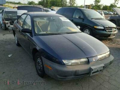 1999 Saturn SL/SL1/SL2 SL1, синий — VIN 1G8ZH5281XZ201003, Copart
