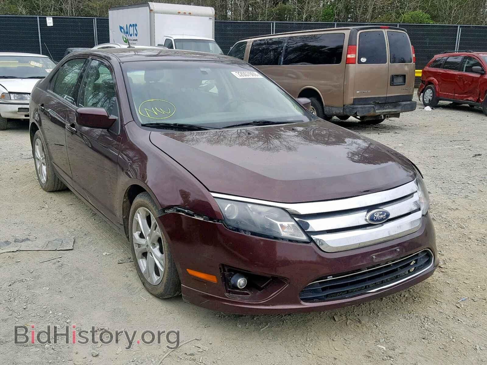 Фотография 3FAHP0HA2CR194519 - FORD FUSION SE 2012