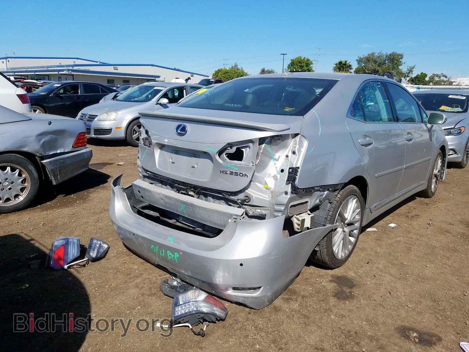 2011 LEXUS HS - VIN: JTHBB1BAXB2044611 - Фото 4