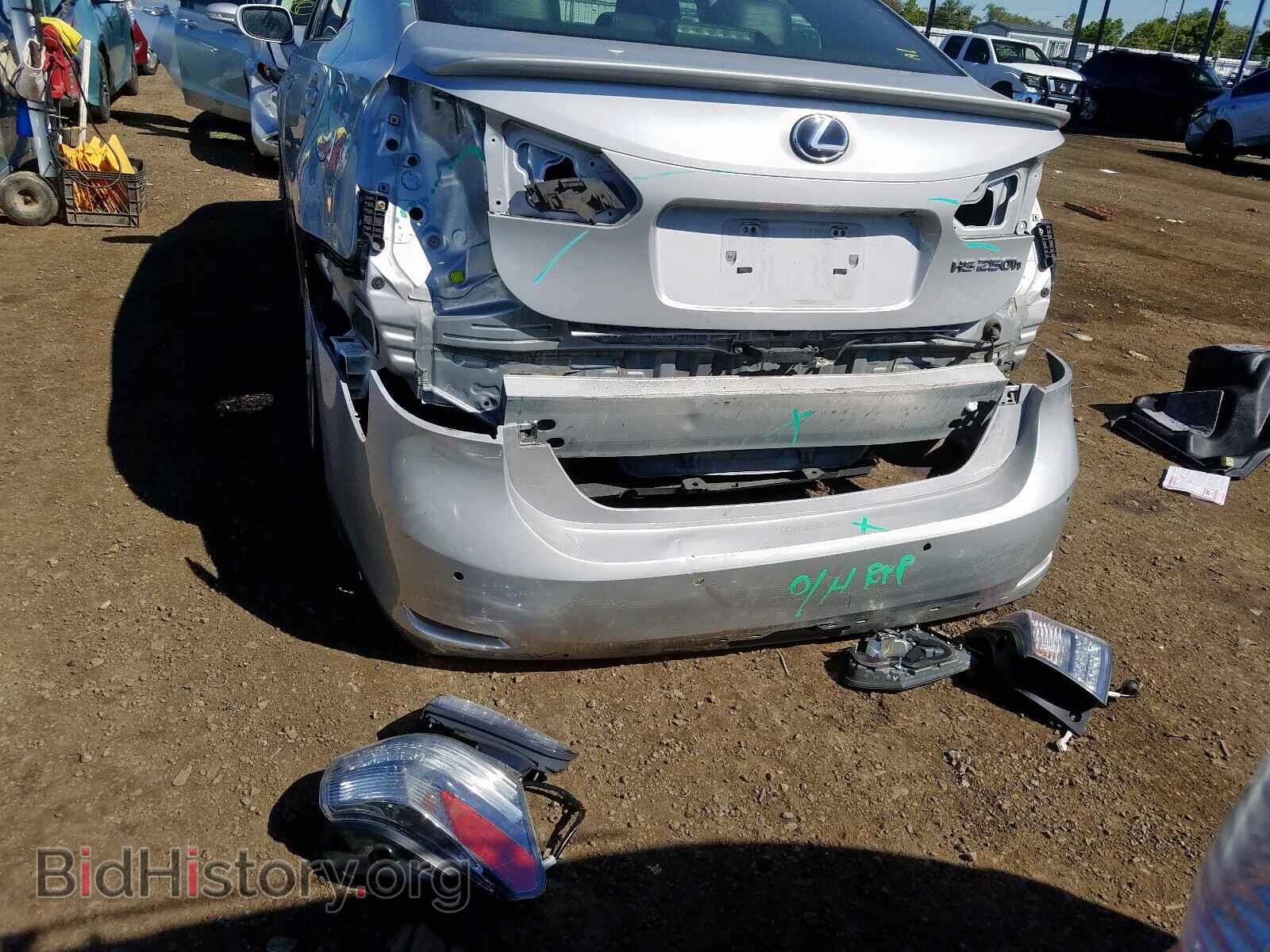 2011 LEXUS HS - VIN: JTHBB1BAXB2044611 - Фото 9