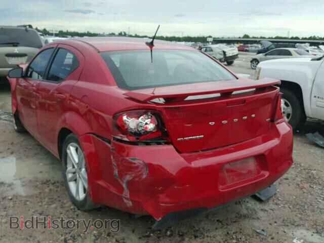 2013 DODGE AVENGER - VIN: 1C3CDZCB7DN553714 - Фото 3