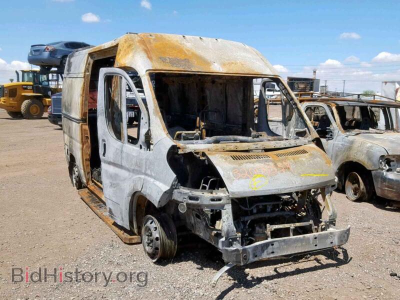 2014 RAM PROMASTER (VIN 3C6TRVBG3EE111271) — photo 1 of 10, Copart, damage: burn