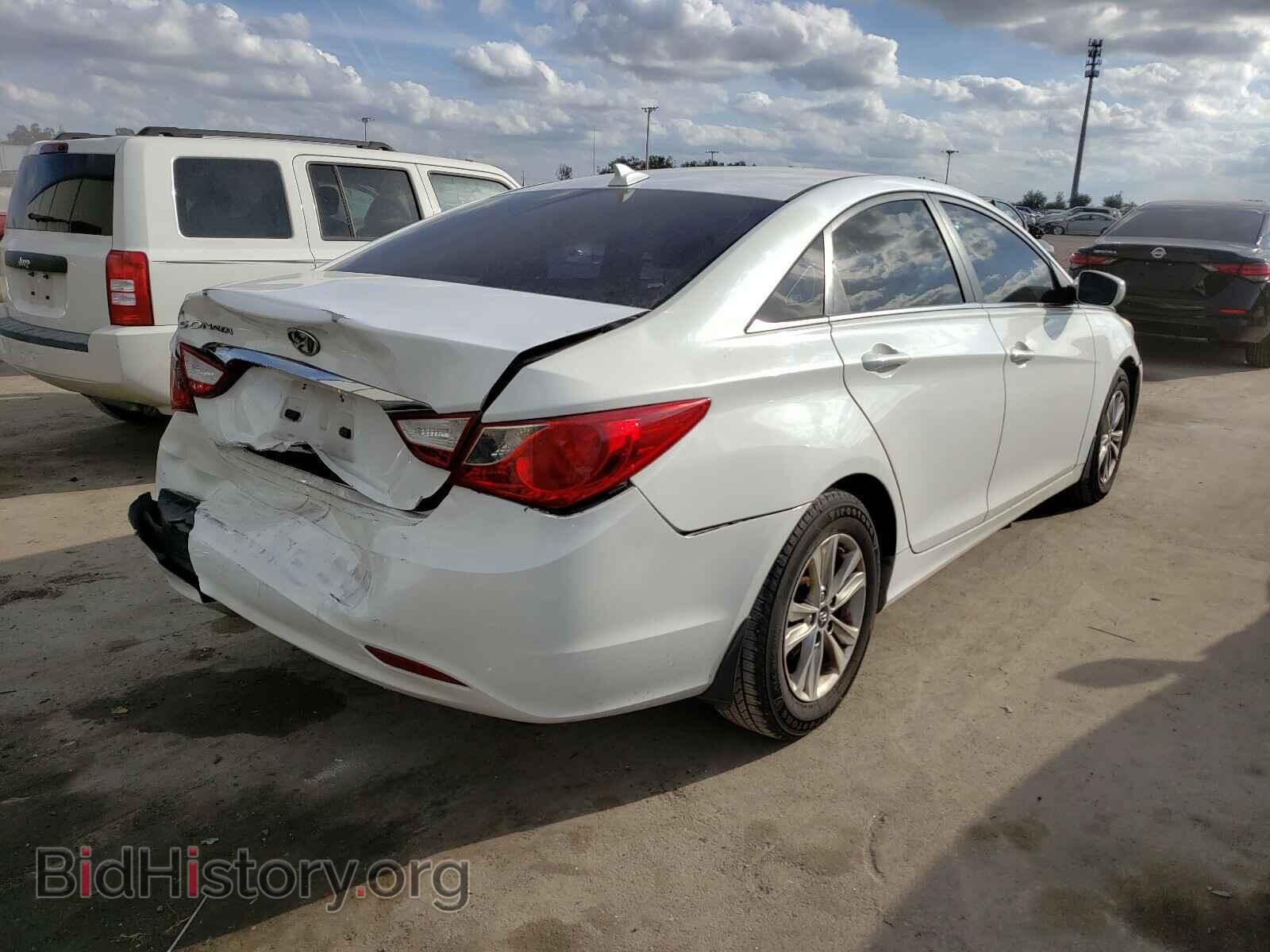 2012 HYUNDAI SONATA - VIN: 5NPEB4AC2CH422388 - Фото 4