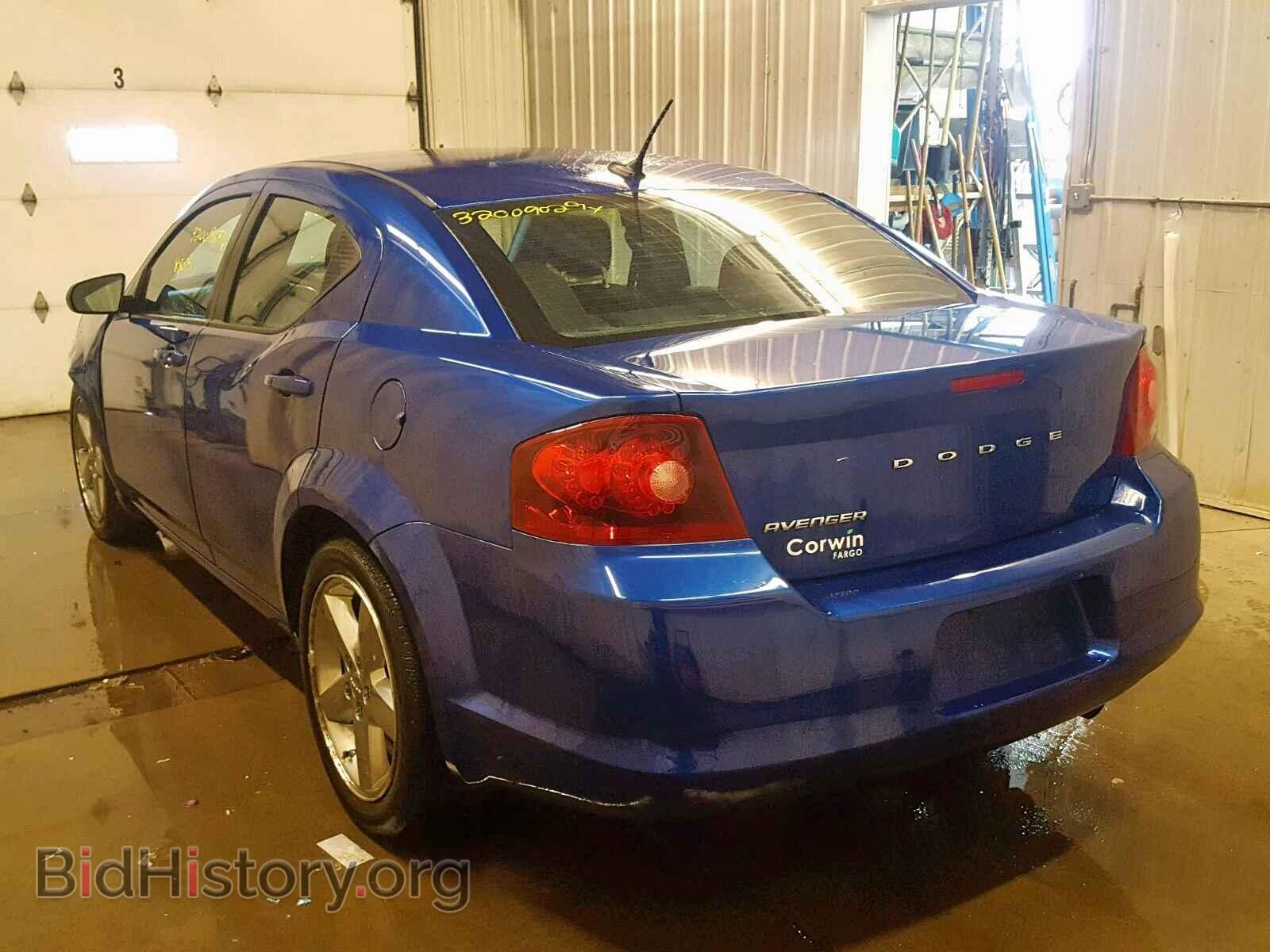 2014 DODGE AVENGER - VIN: 1C3CDZAB8EN117233 - Фото 3