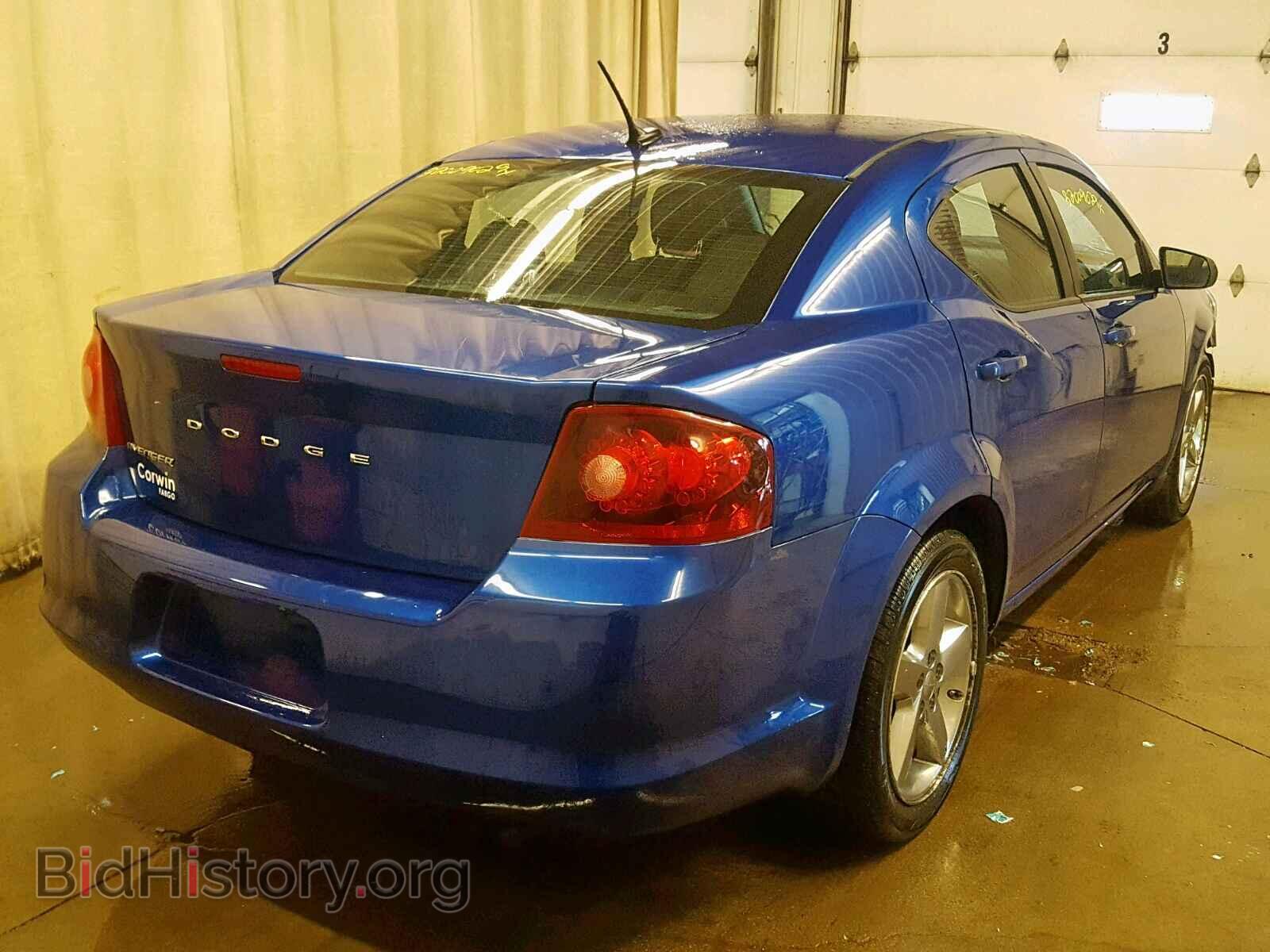 2014 DODGE AVENGER - VIN: 1C3CDZAB8EN117233 - Фото 4