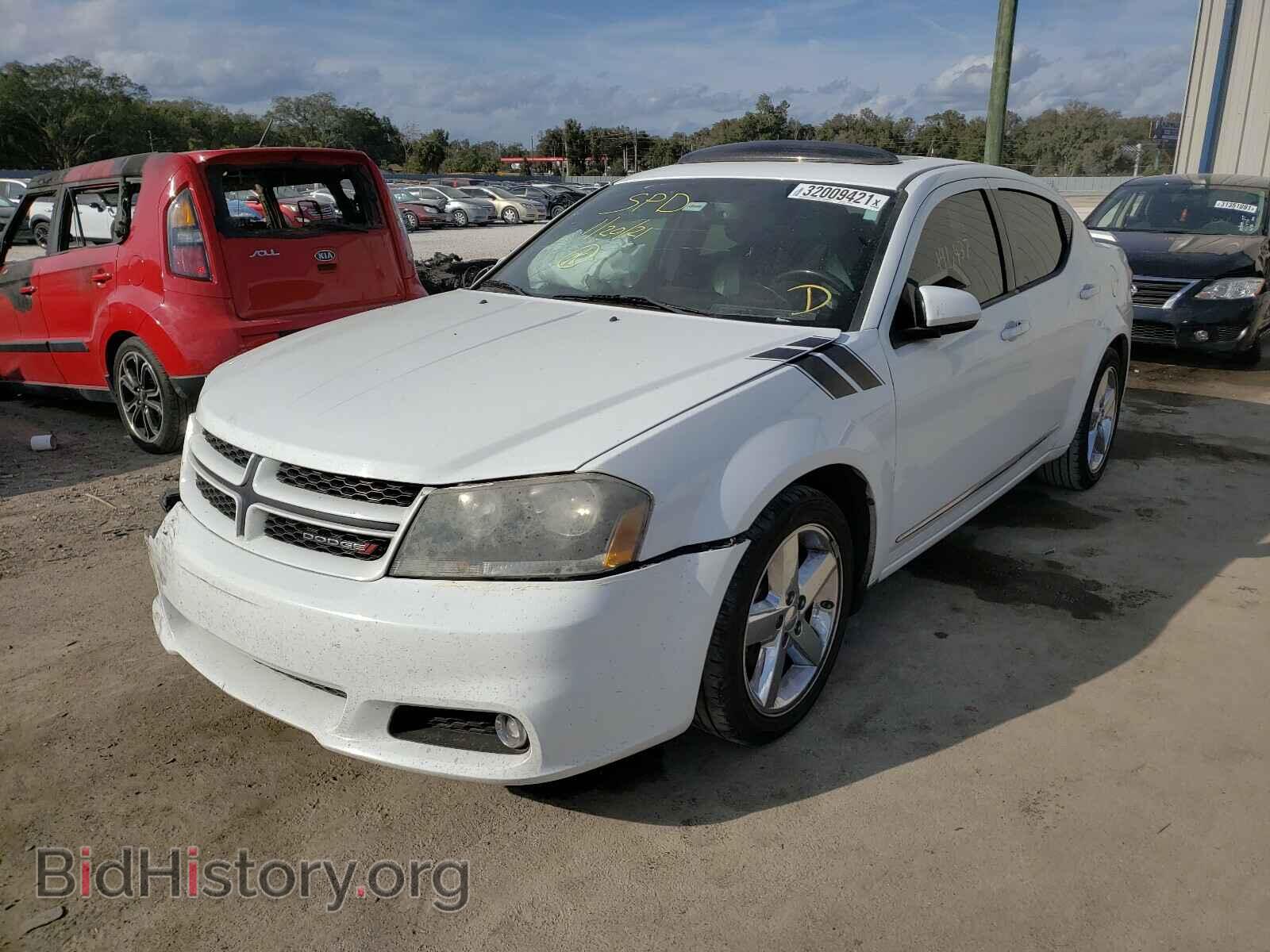 2013 DODGE AVENGER - VIN: 1C3CDZCG3DN741996 - Photo 2