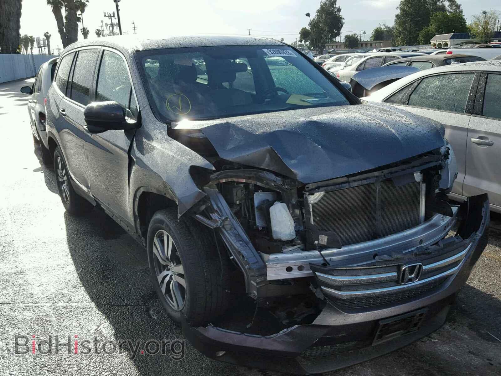 Фотография 5FNYF5H36GB012114 - HONDA PILOT 2016