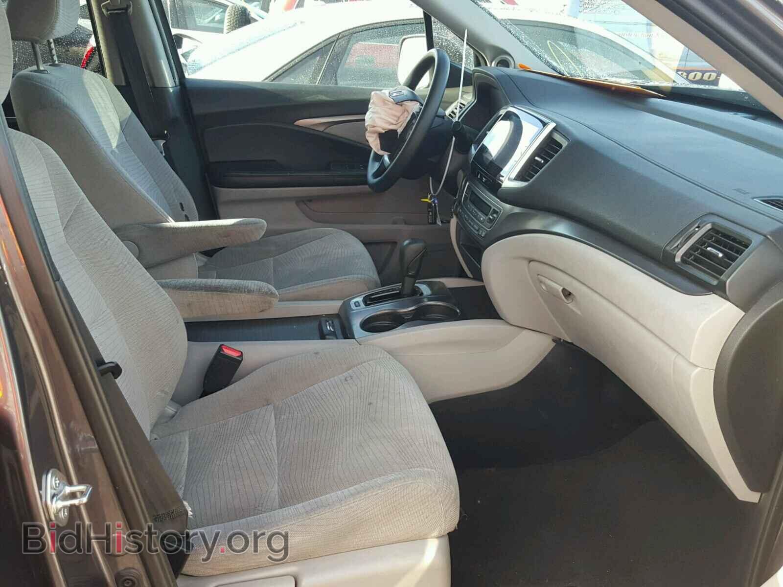 2016 HONDA PILOT - VIN: 5FNYF5H36GB012114 - Фото 5