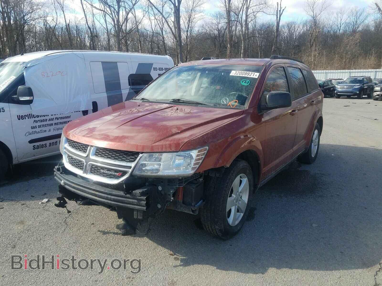 2014 DODGE JOURNEY - VIN: 3C4PDCAB9ET189360 - Фото 2