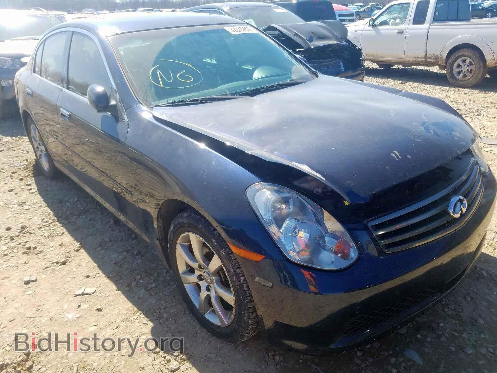 Фотография JNKCV51F96M606931 - INFINITI G35 2006