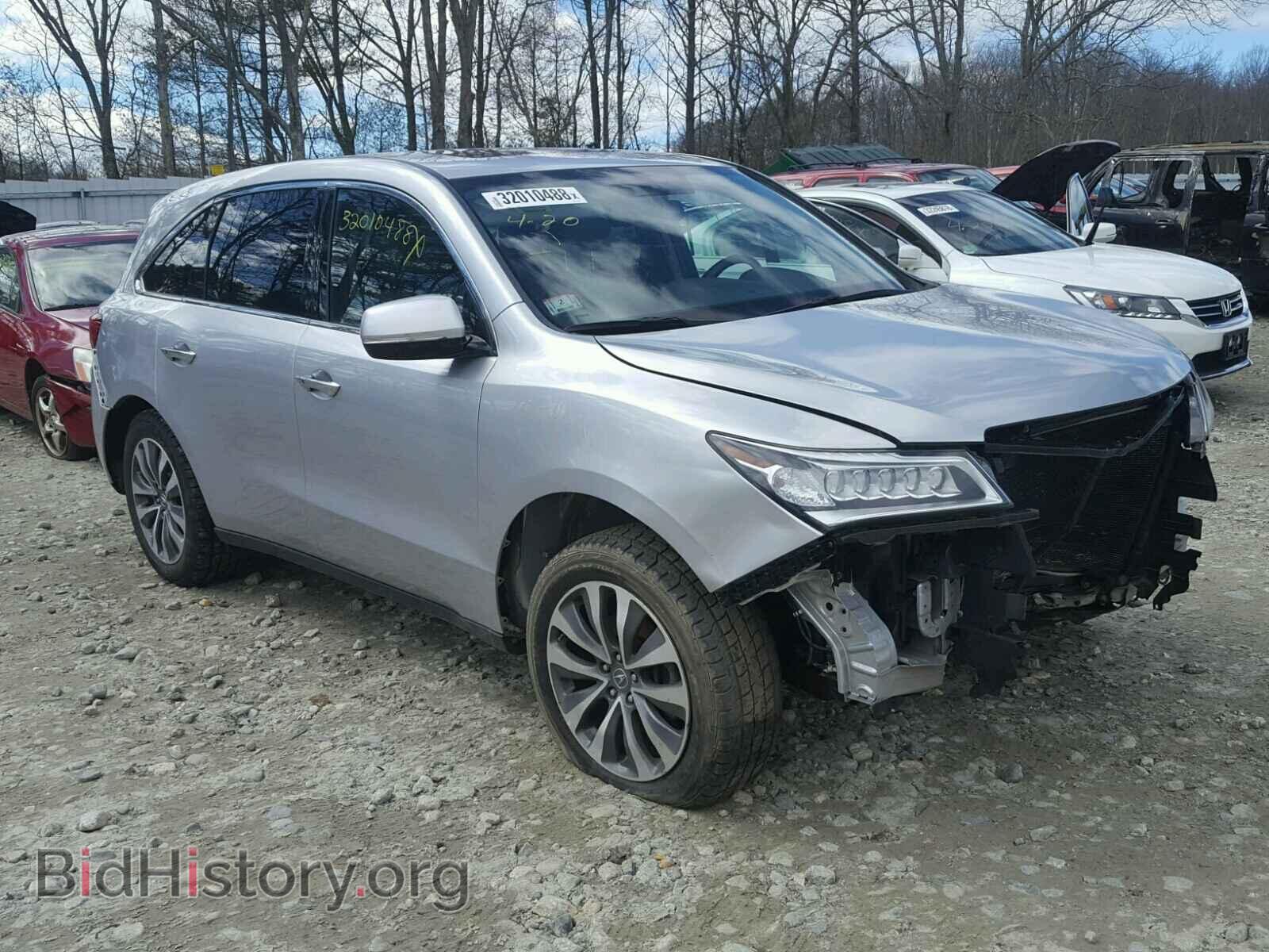 Фотография 5FRYD4H49EB002181 - ACURA MDX 2014