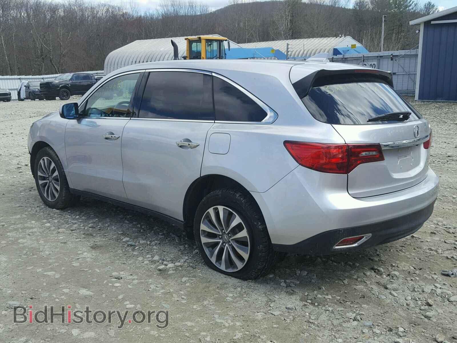 2014 ACURA MDX - VIN: 5FRYD4H49EB002181 - Фото 3