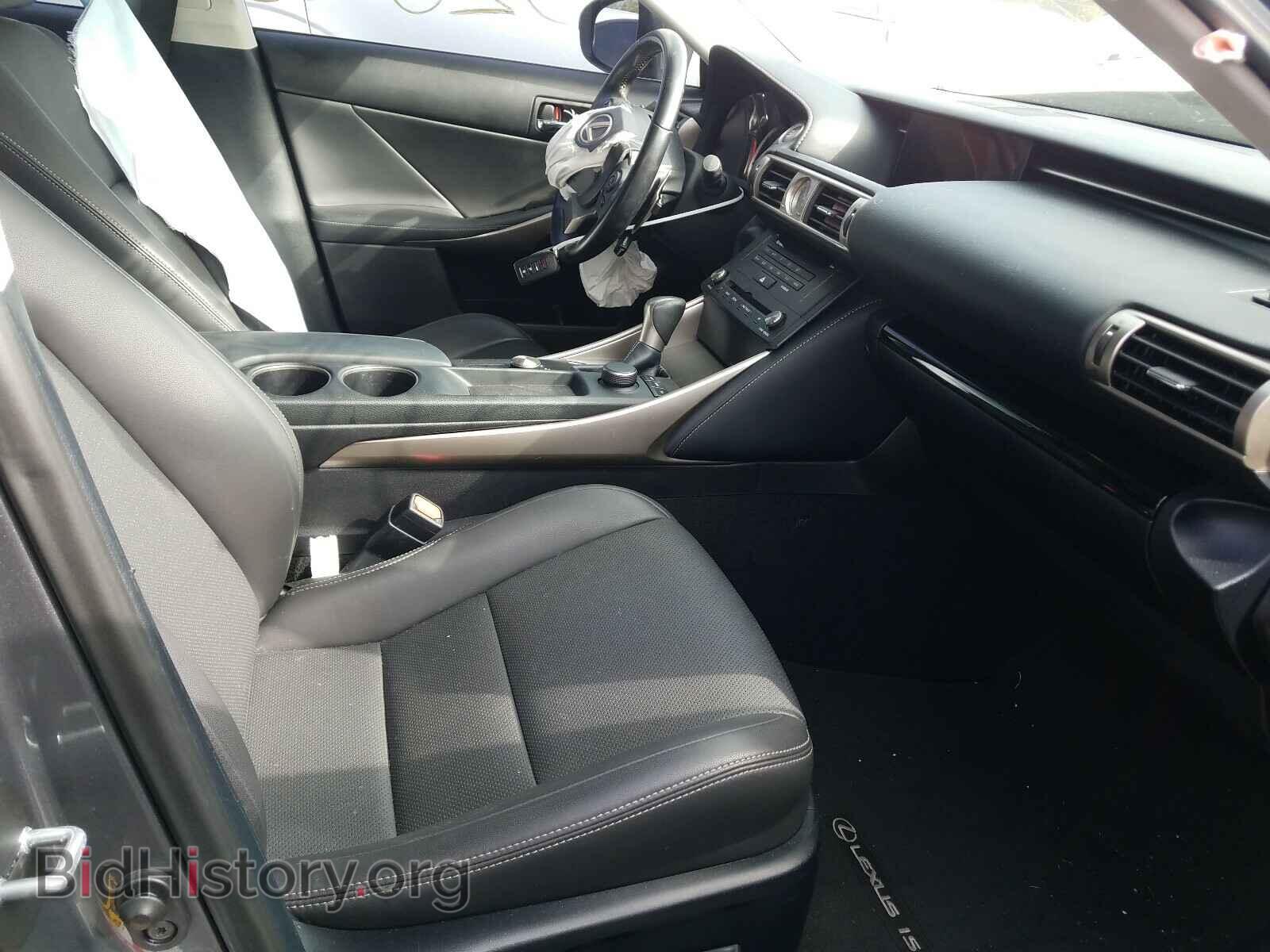 2016 LEXUS IS - VIN: JTHBA1D25G5021137 - Фото 5