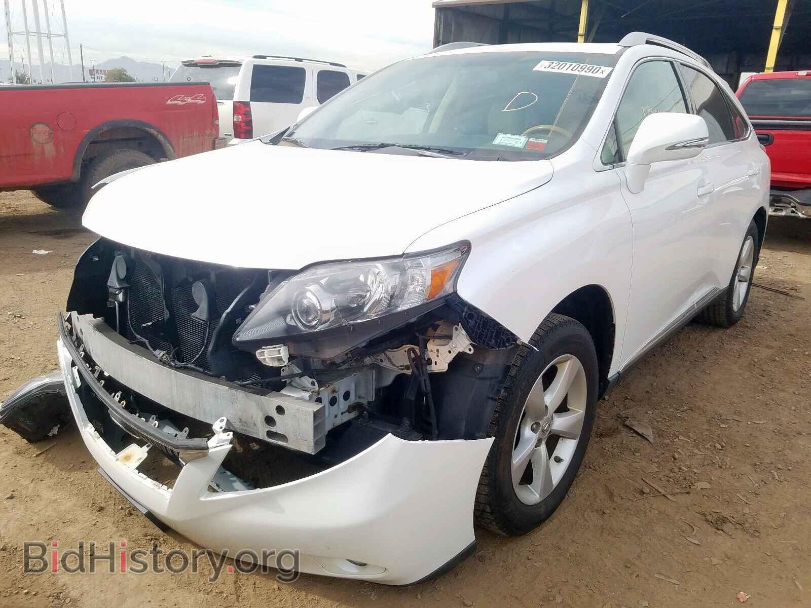 2011 LEXUS RX350 - VIN: 2T2BK1BA0BC081245 - Фото 2