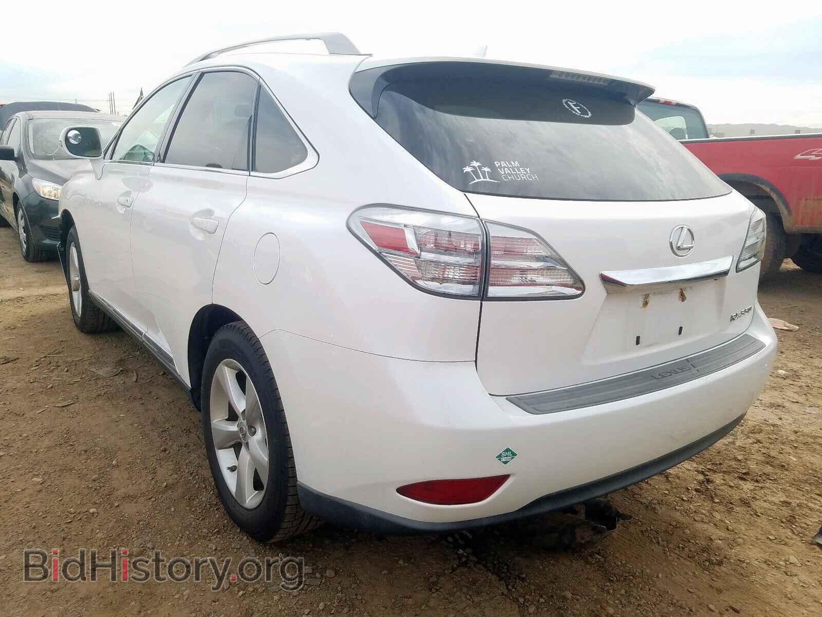 2011 LEXUS RX350 - VIN: 2T2BK1BA0BC081245 - Фото 3