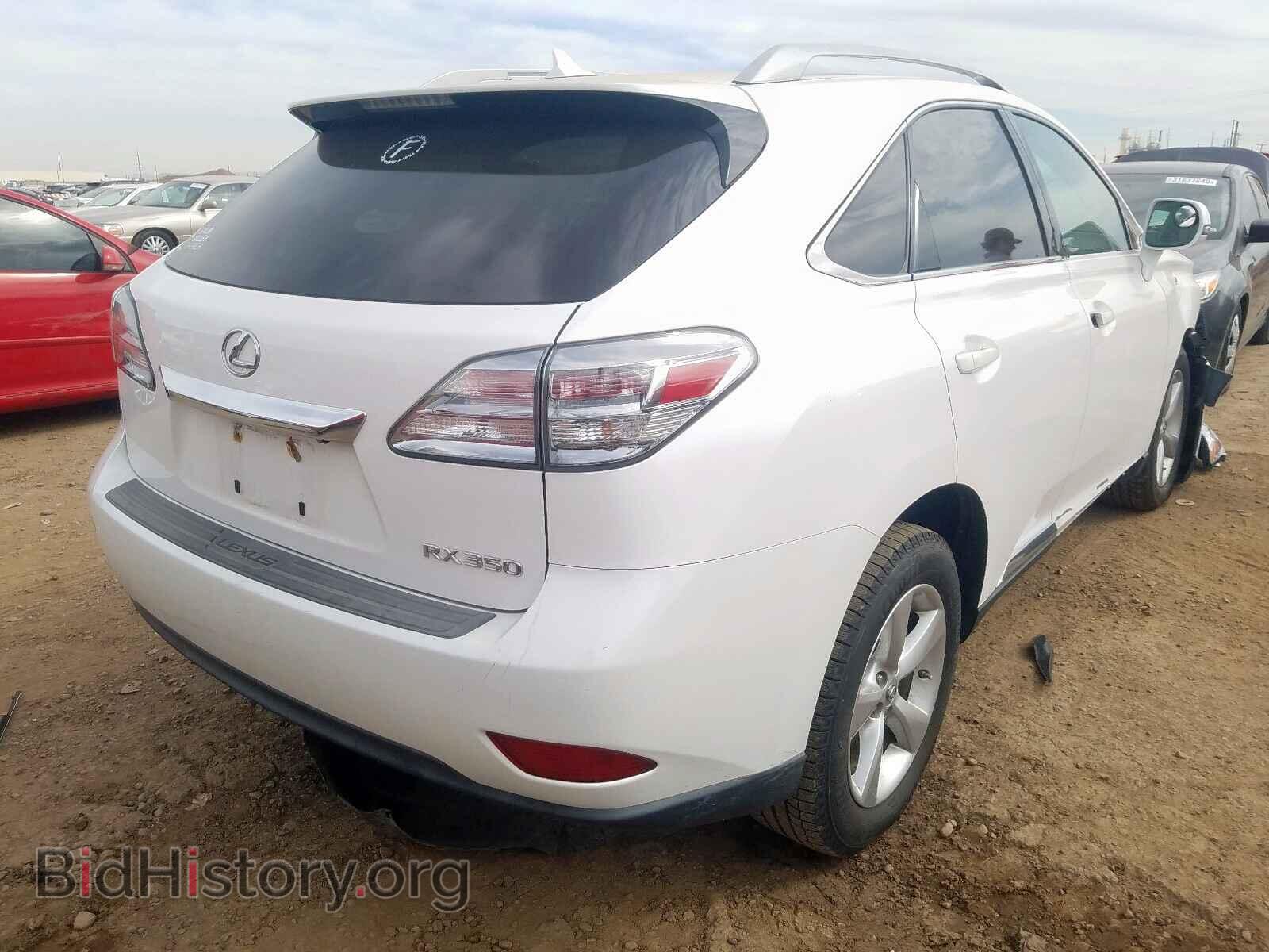 2011 LEXUS RX350 - VIN: 2T2BK1BA0BC081245 - Фото 4