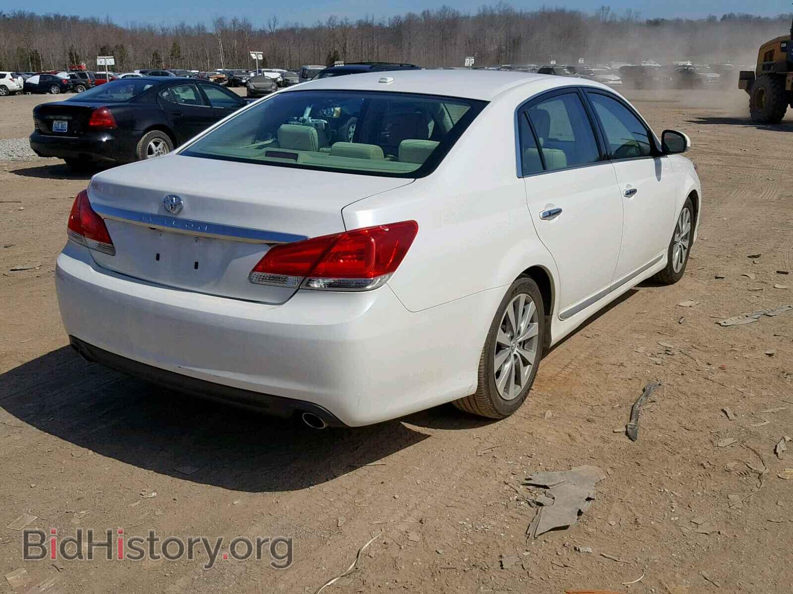 2012 TOYOTA AVALON - VIN: 4T1BK3DB6CU473653 - Фото 4