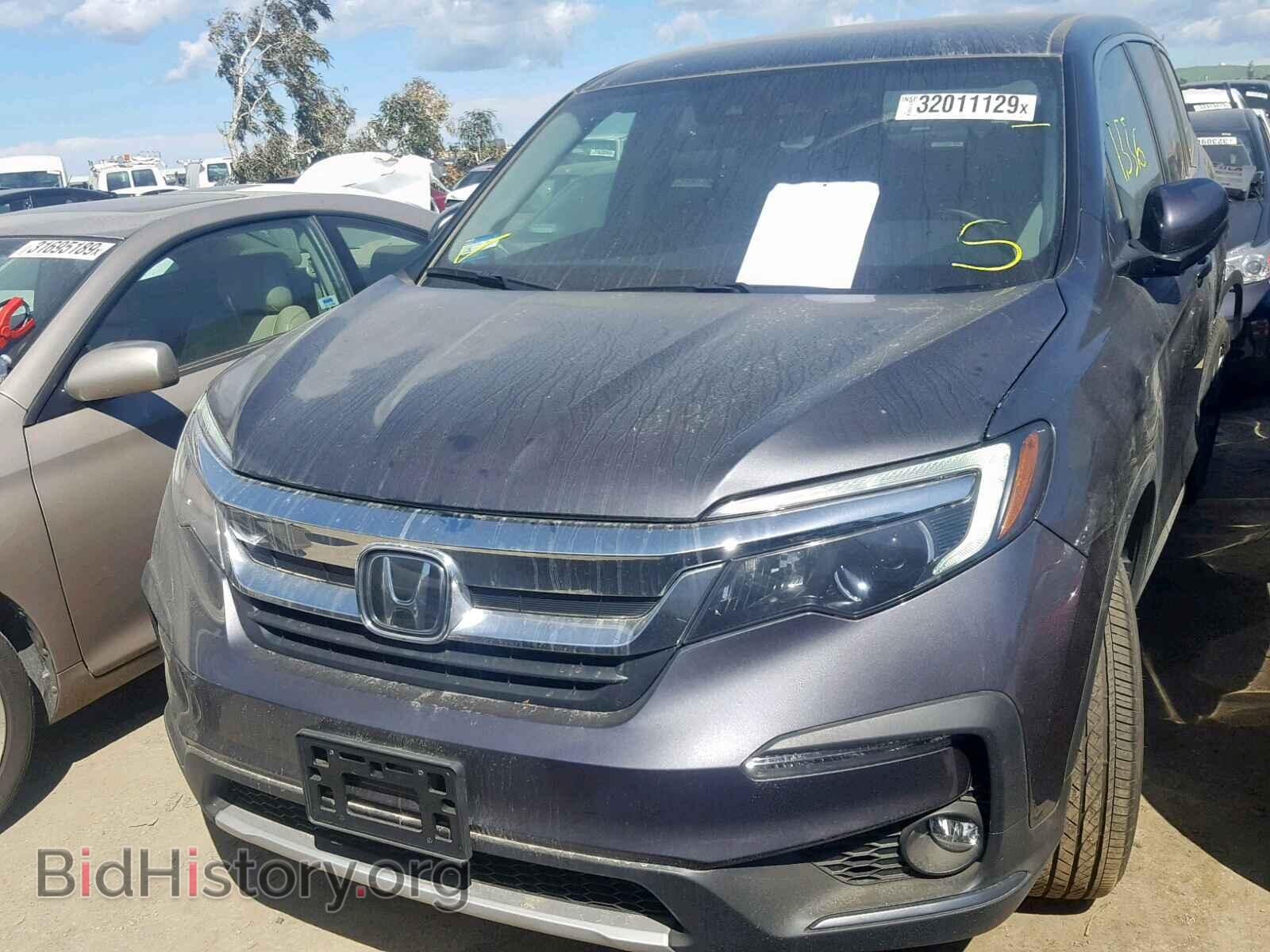 2019 HONDA PILOT EX - VIN: 5FNYF5H36KB008881 - Фото 2
