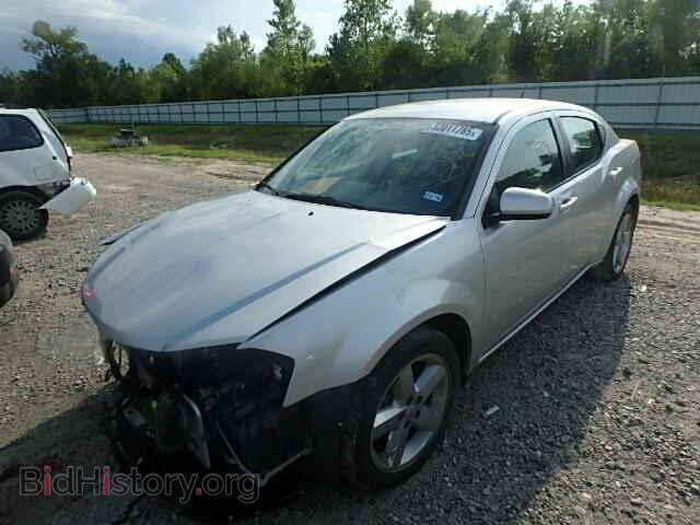 2011 DODGE AVENGER - VIN: 1B3BD2FG7BN541387 - Фото 2