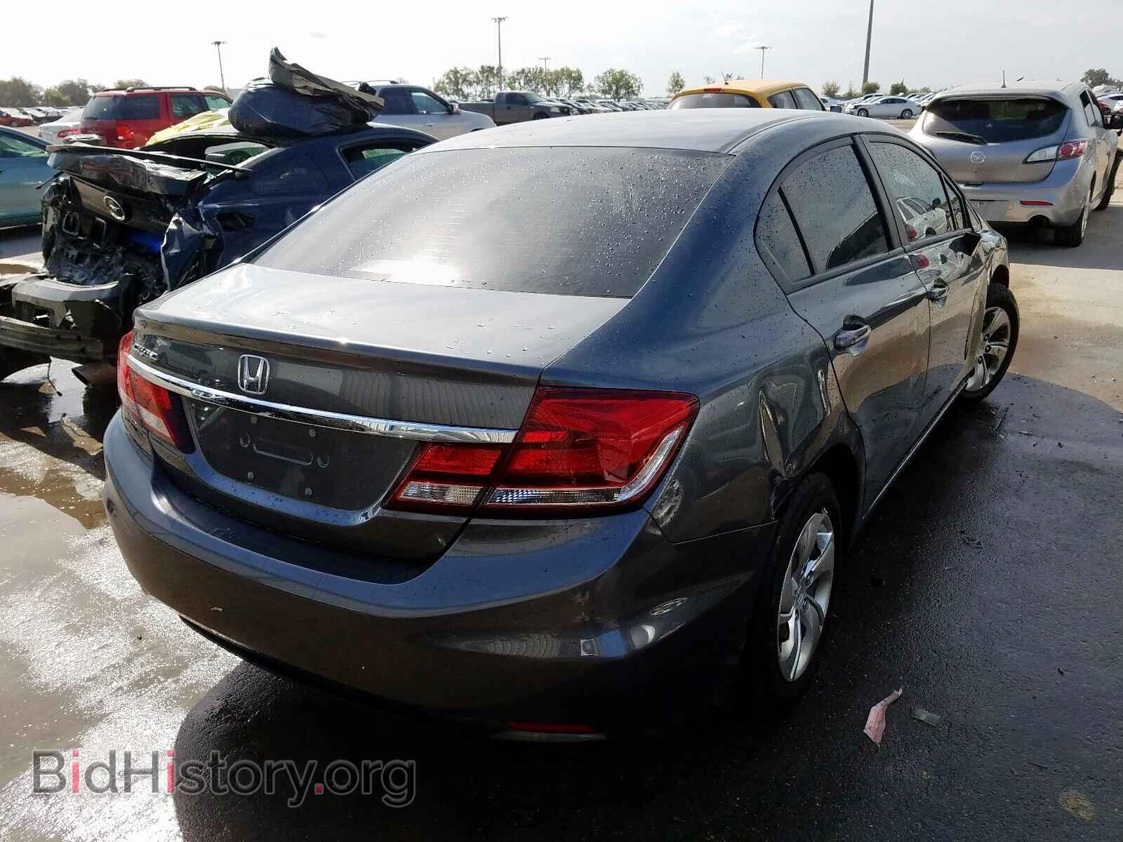 2013 HONDA CIVIC - VIN: 19XFB2F55DE001337 - Фото 4