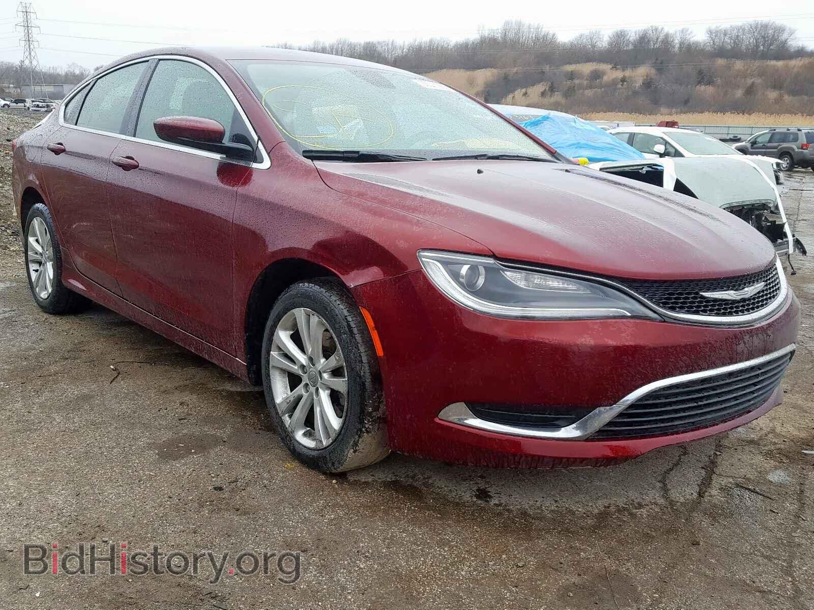 Фотография 1C3CCCABXFN741391 - CHRYSLER 200 2015