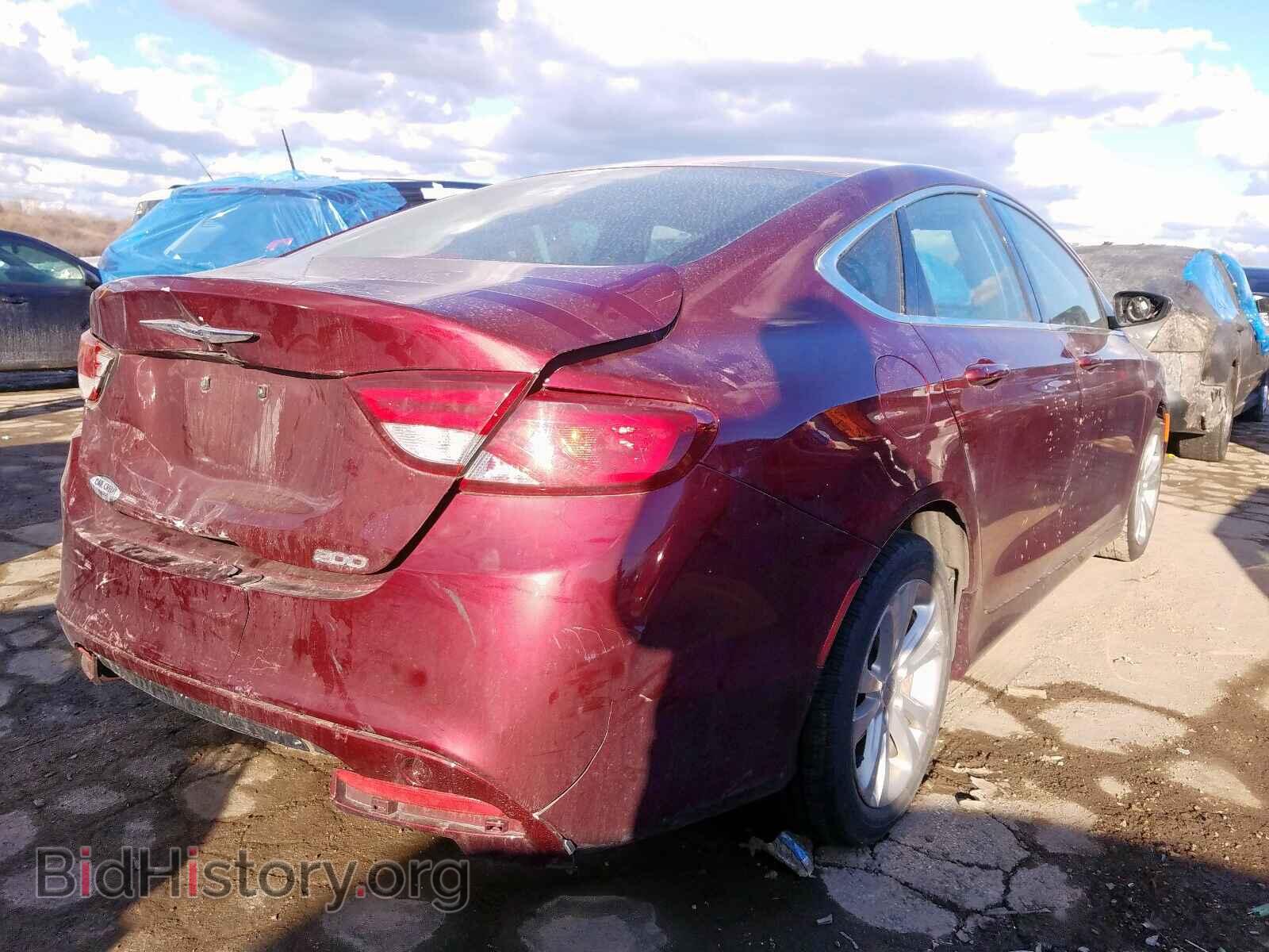 2015 CHRYSLER 200 - VIN: 1C3CCCABXFN741391 - Фото 4