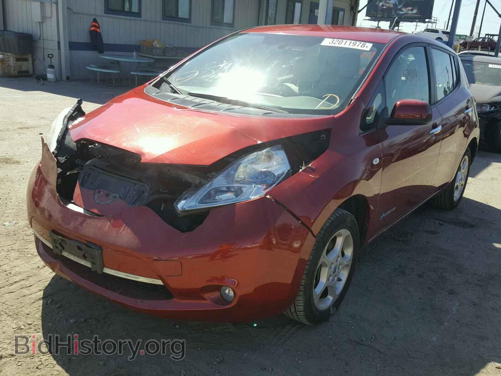 2011 NISSAN LEAF - VIN: JN1AZ0CP7BT004151 - Фото 2