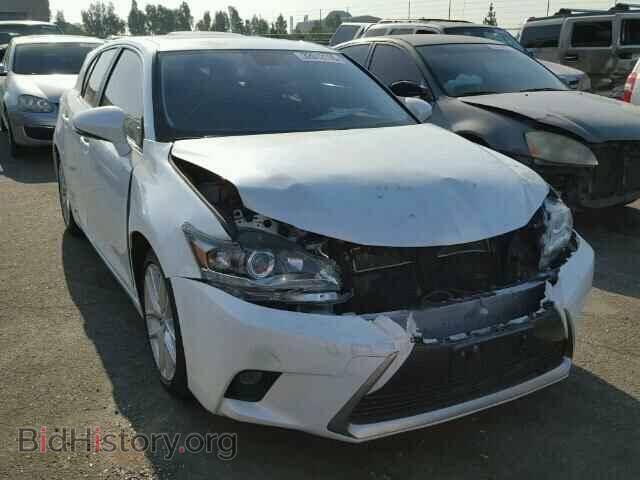 Фотография JTHKD5BH7E2178415 - LEXUS CT 200 2014