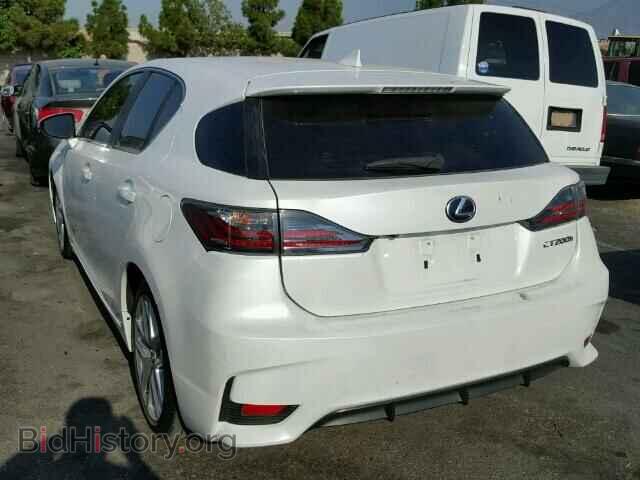 2014 LEXUS CT 200 - VIN: JTHKD5BH7E2178415 - Фото 3
