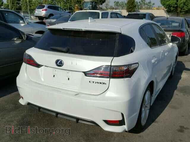 2014 LEXUS CT 200 - VIN: JTHKD5BH7E2178415 - Фото 4