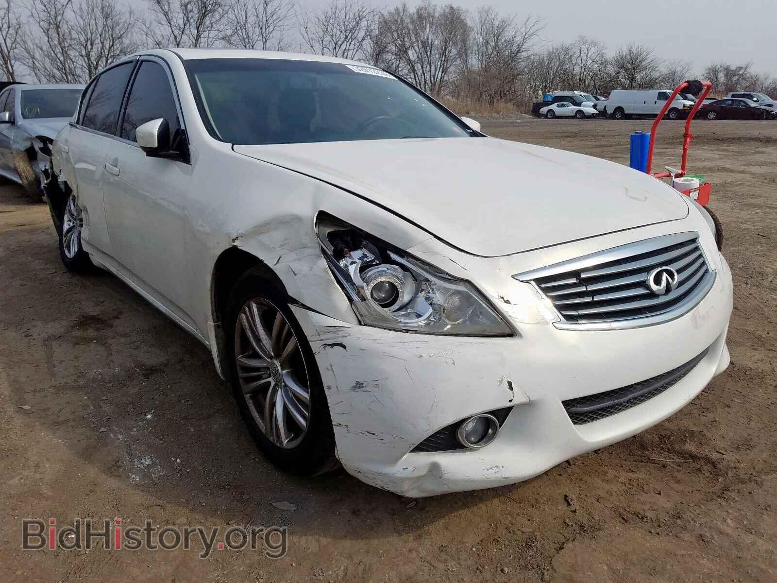 Фотография JN1CV6AP9DM722355 - INFINITI G37 BASE 2013