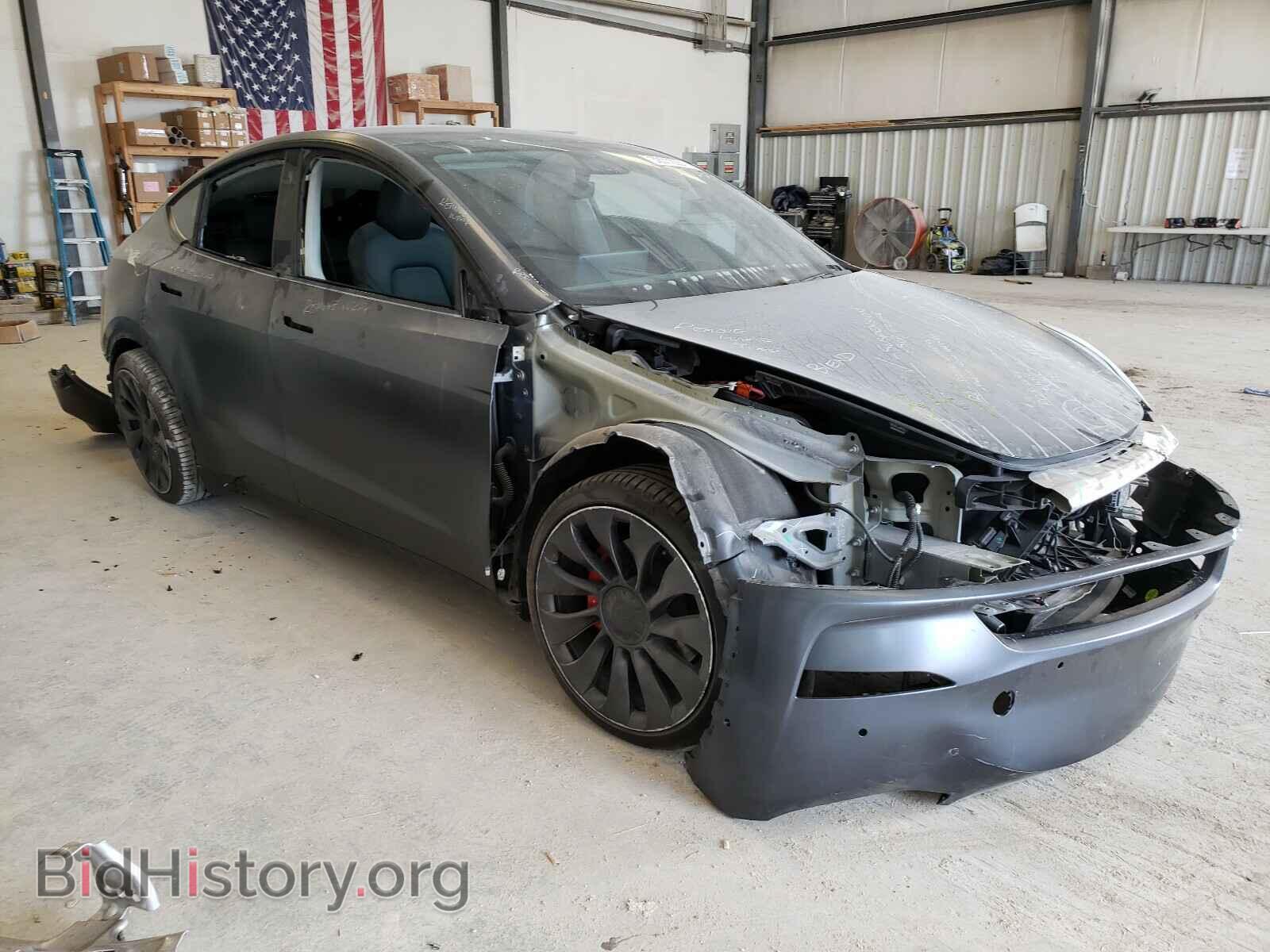 Photo 5YJYGDEFXLF000287 - TESLA MODEL Y 2020