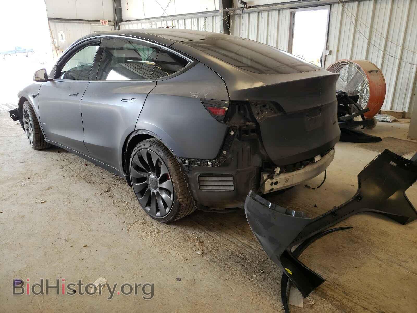 2020 TESLA MODEL Y - VIN: 5YJYGDEFXLF000287 - Фото 3