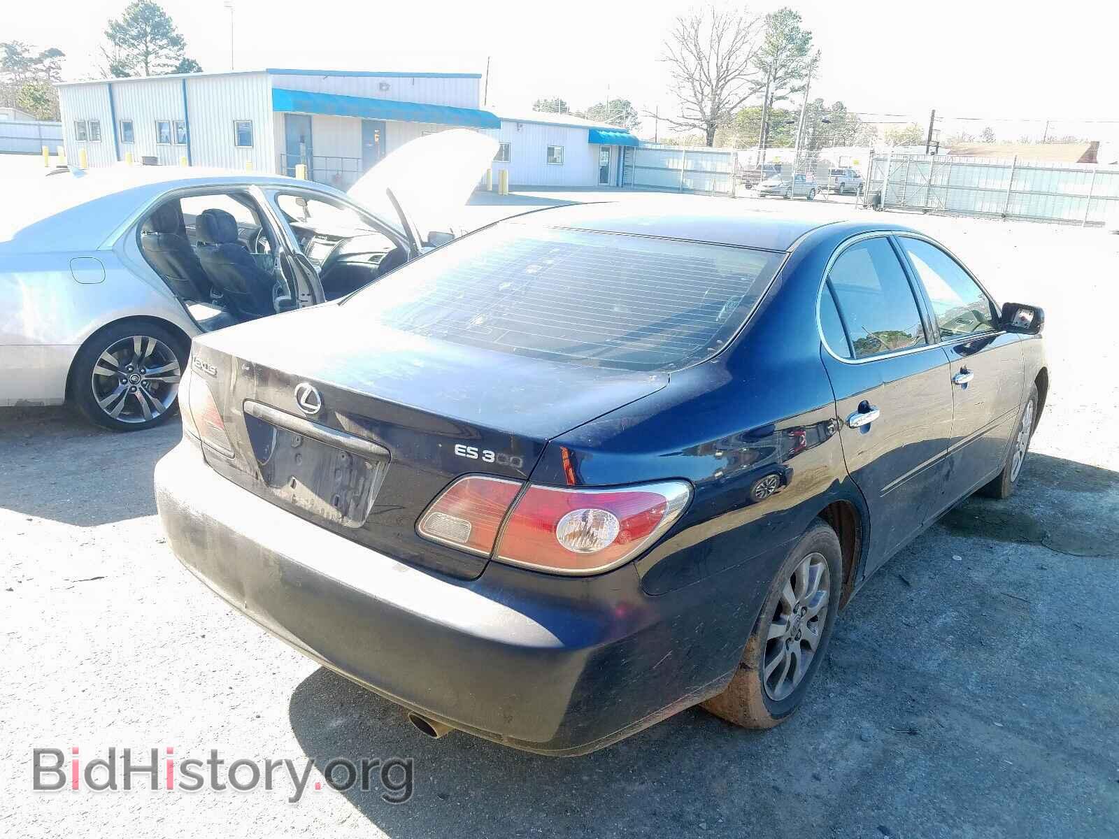 2003 LEXUS ES300 - VIN: JTHBF30G236016352 - Фото 4