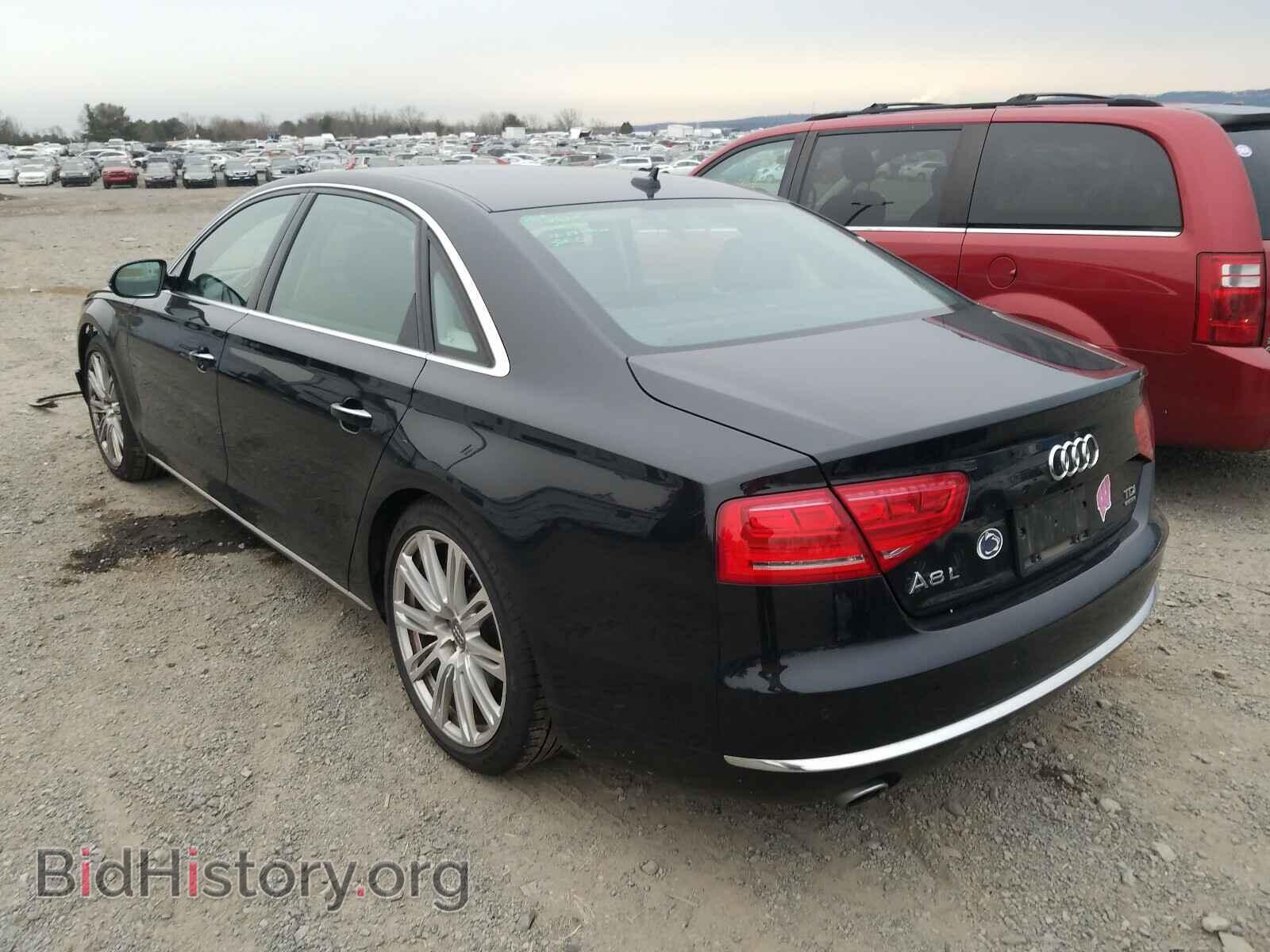 2014 AUDI A8 - VIN: WAURMAFD8EN000718 - Фото 3