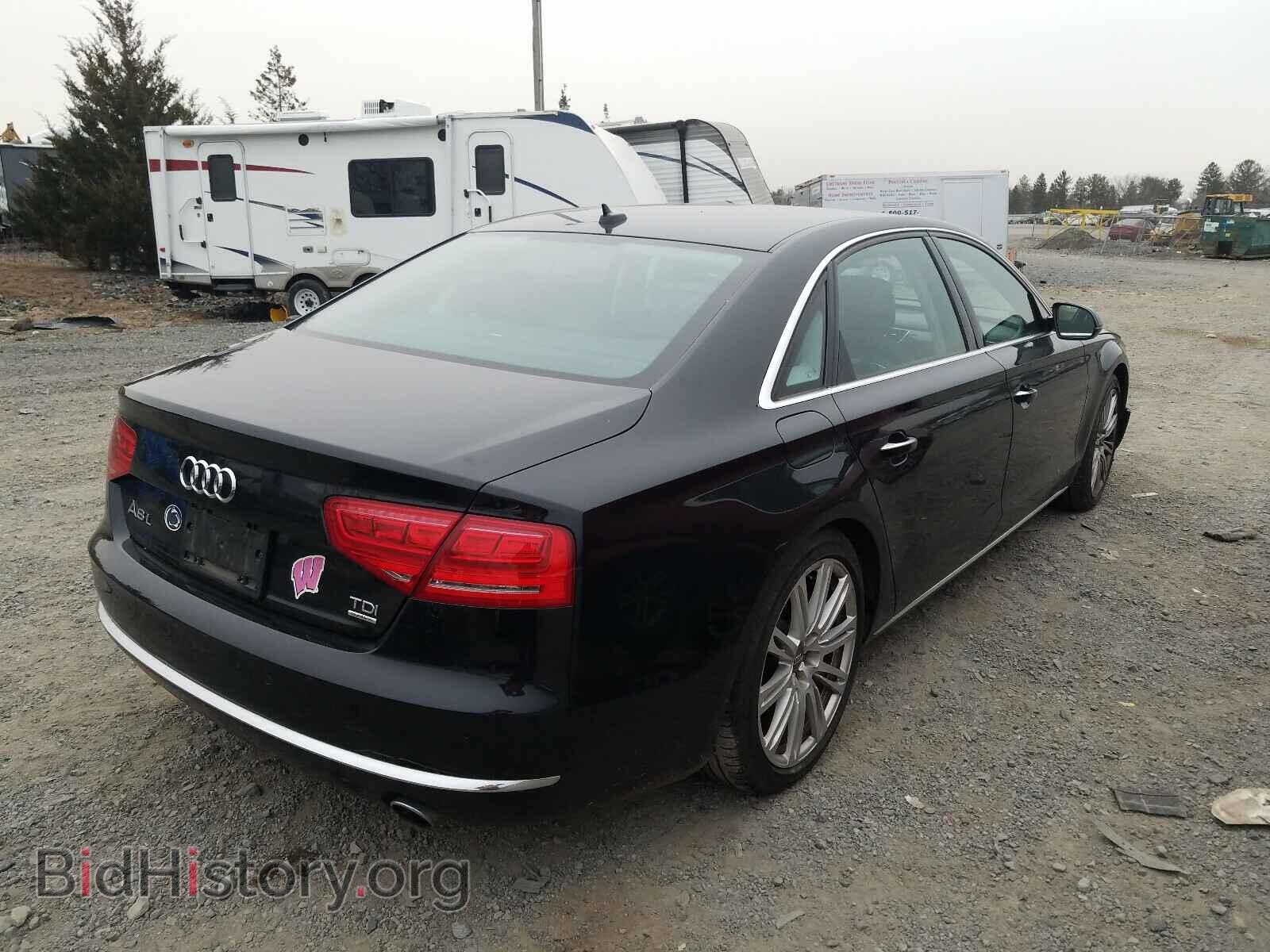 2014 AUDI A8 - VIN: WAURMAFD8EN000718 - Фото 4