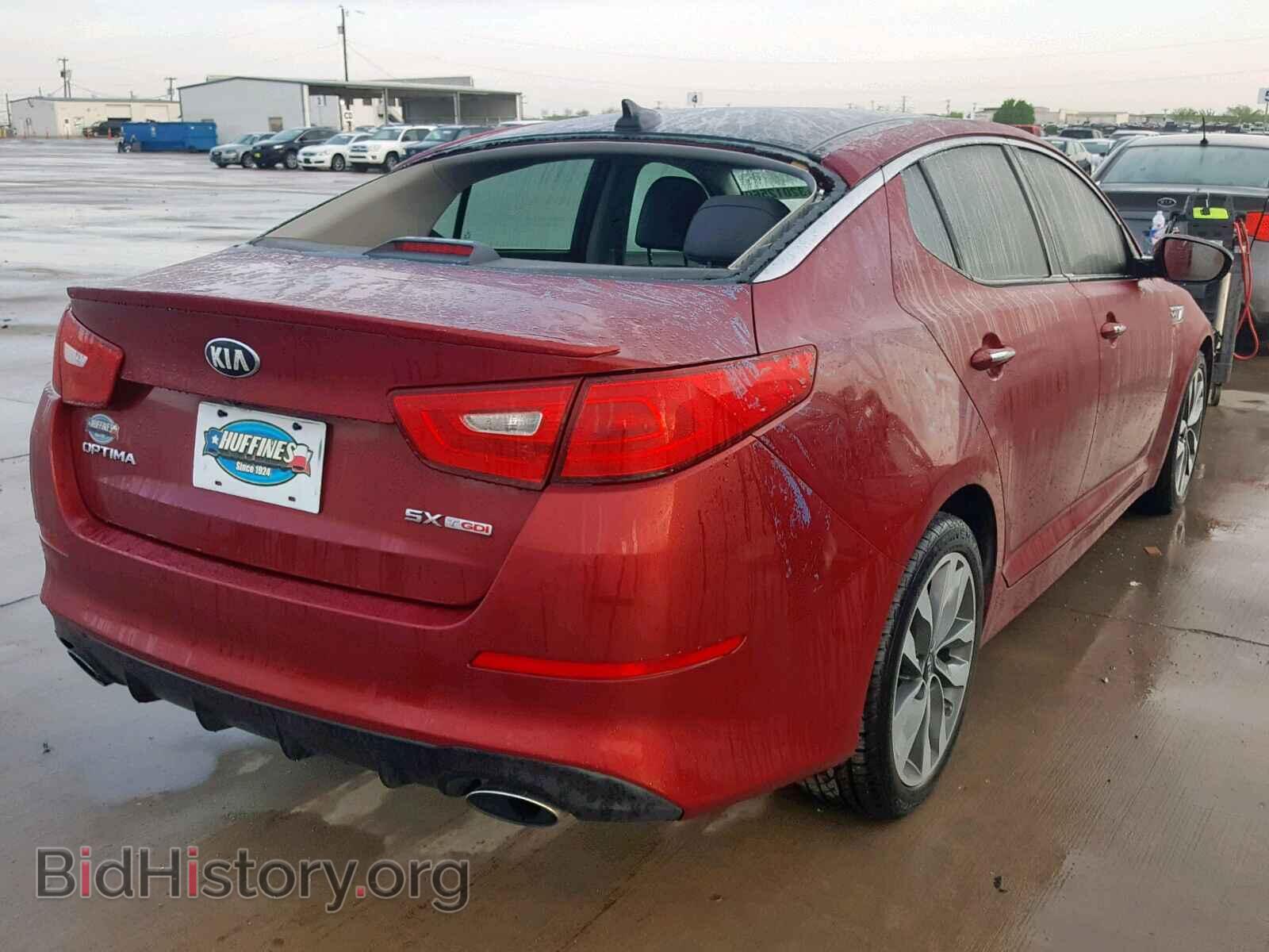 2015 KIA OPTIMA - VIN: 5XXGR4A61FG409033 - Фото 4