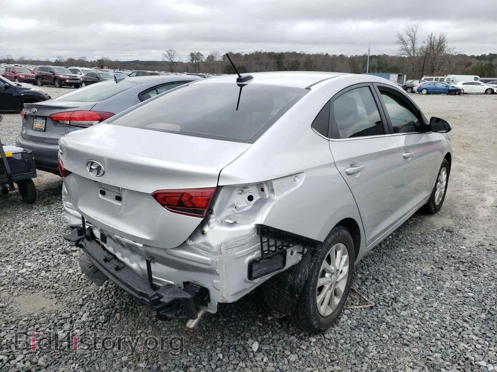 2020 HYUNDAI ACCENT - VIN: 3KPC24A66LE093605 - Фото 4