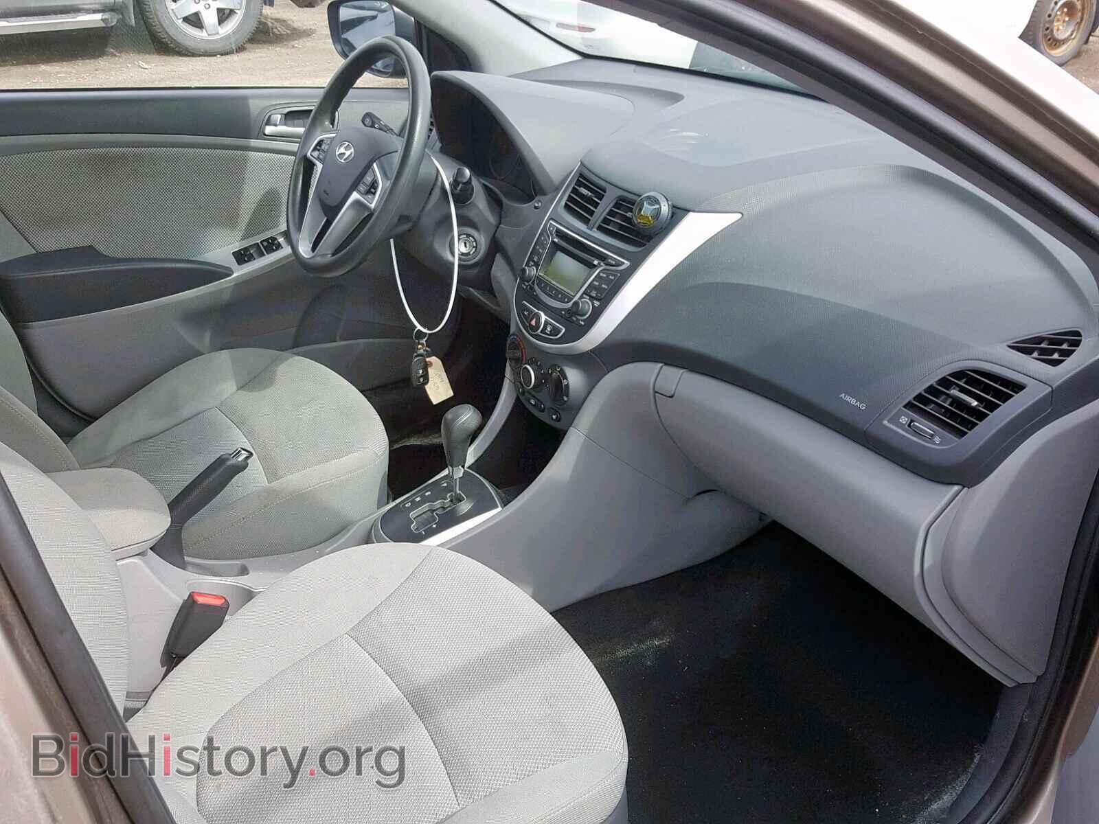 2013 HYUNDAI ACCENT - VIN: KMHCT4AE1DU441328 - Фото 5