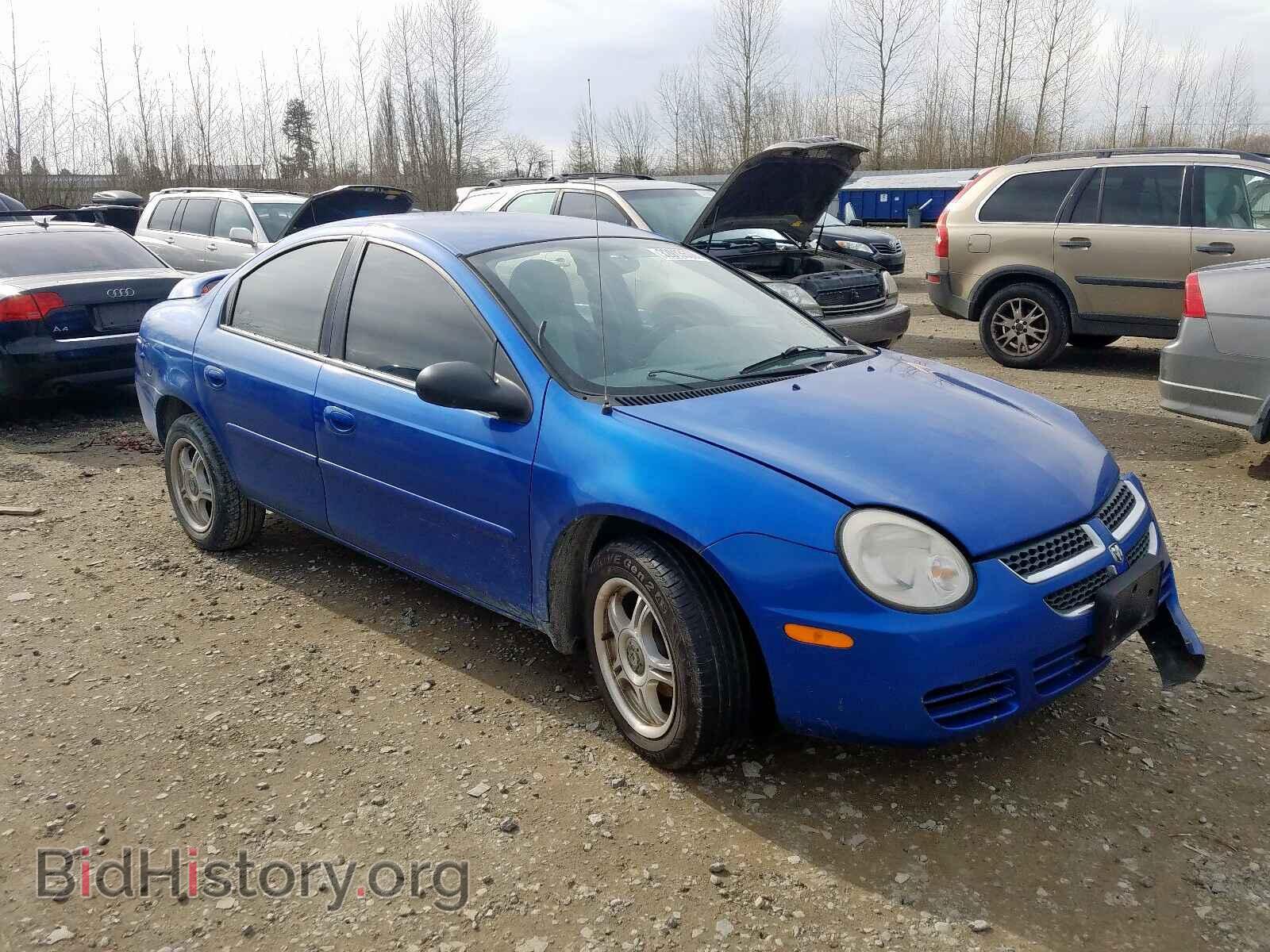 Фотография 1B3ES56C44D640677 - DODGE NEON 2004