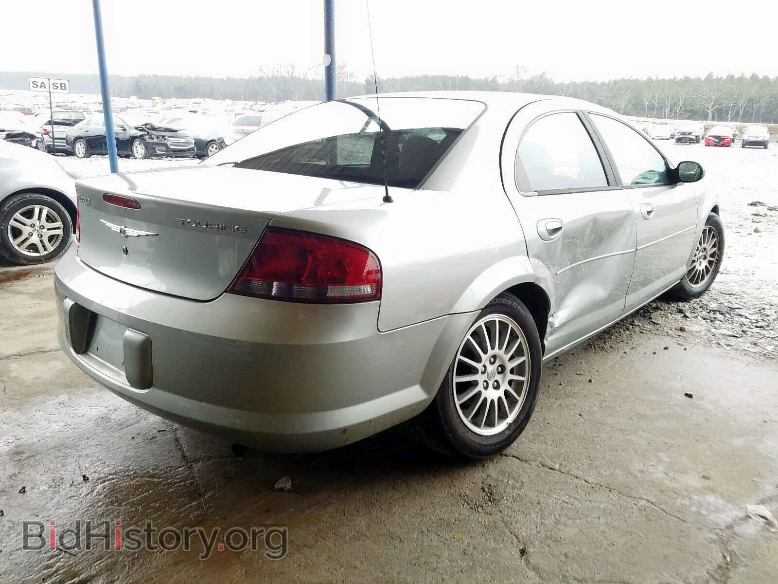 2006 CHRYSLER SEBRING - VIN: 1C3AL56T66N168039 - Фото 4