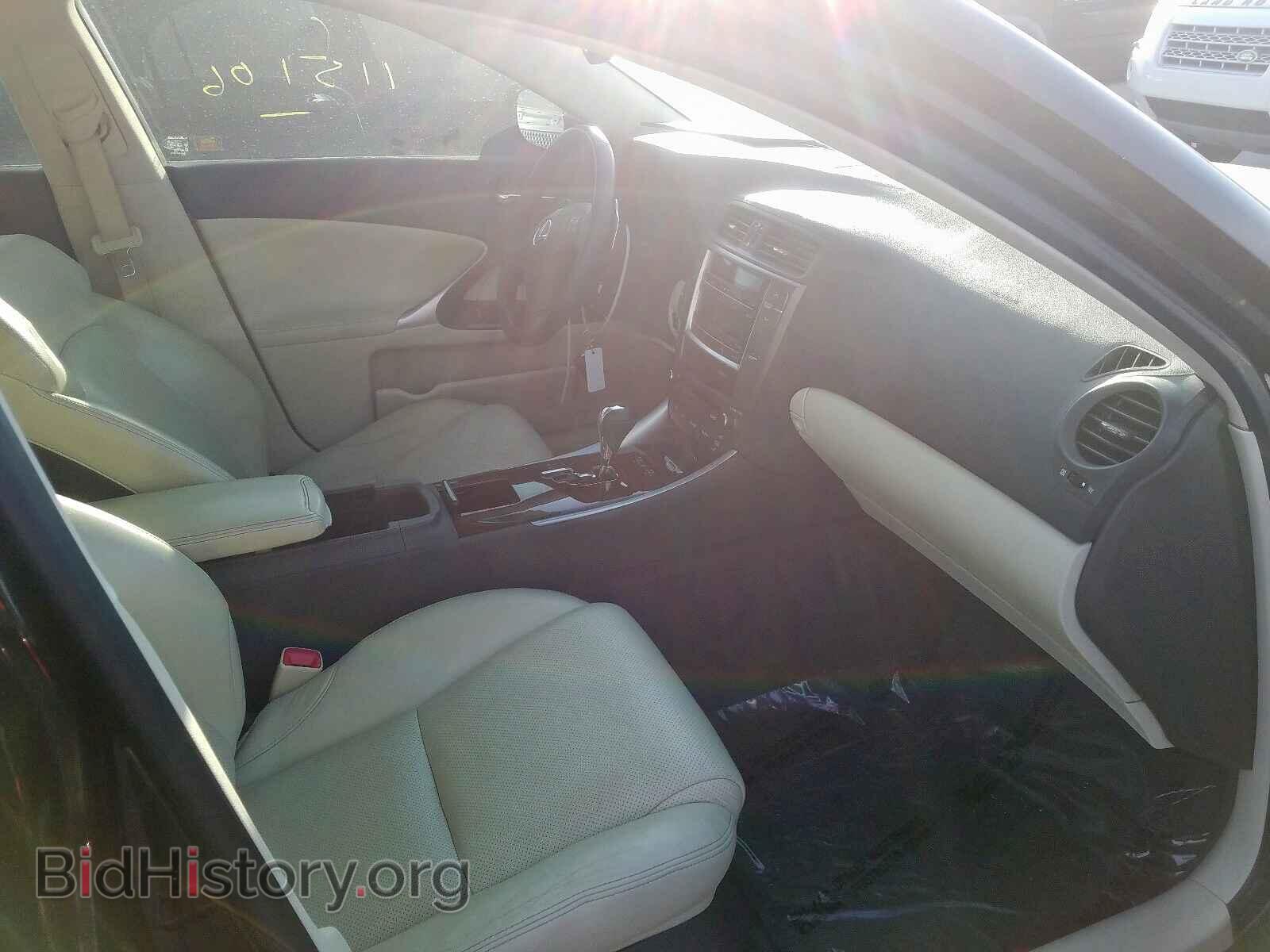 2010 LEXUS IS - VIN: JTHBF5C29A2099536 - Фото 5