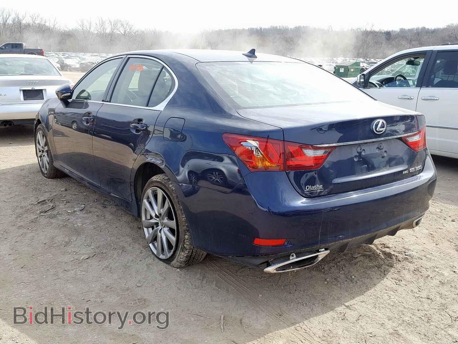 2014 LEXUS GS350 - VIN: JTHCE1BL3E5026435 - Фото 3