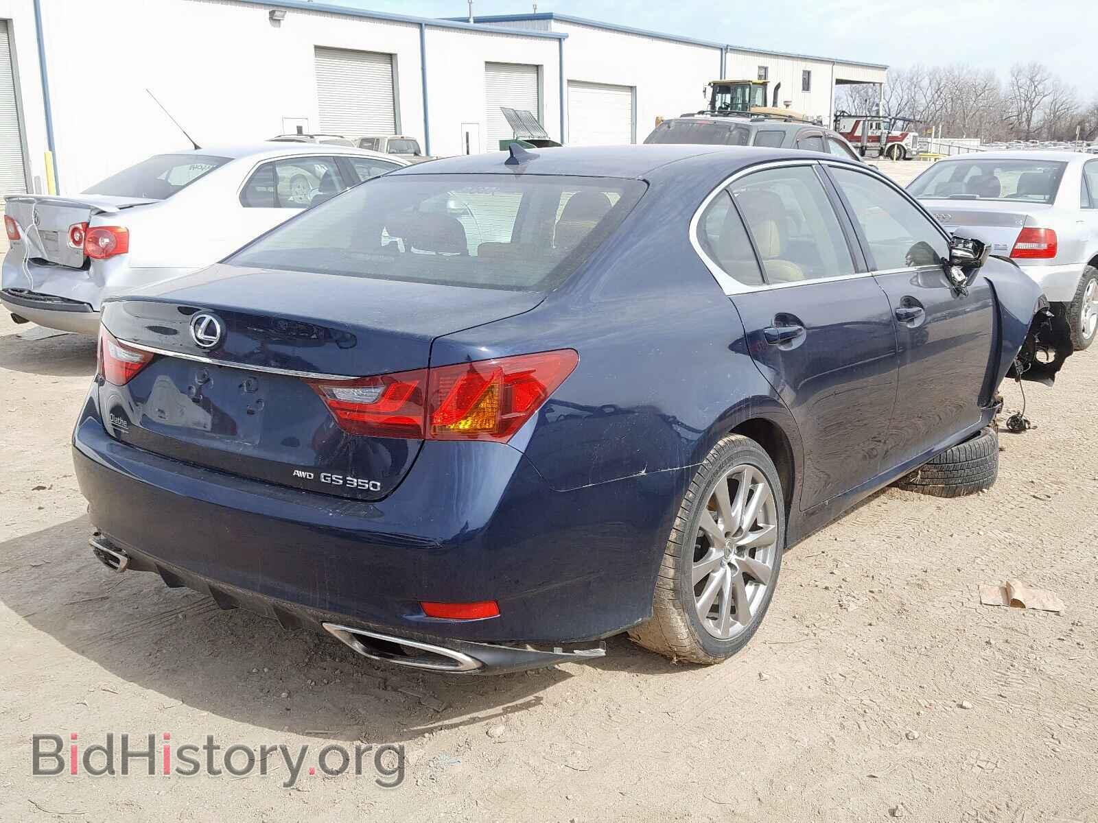 2014 LEXUS GS350 - VIN: JTHCE1BL3E5026435 - Фото 4