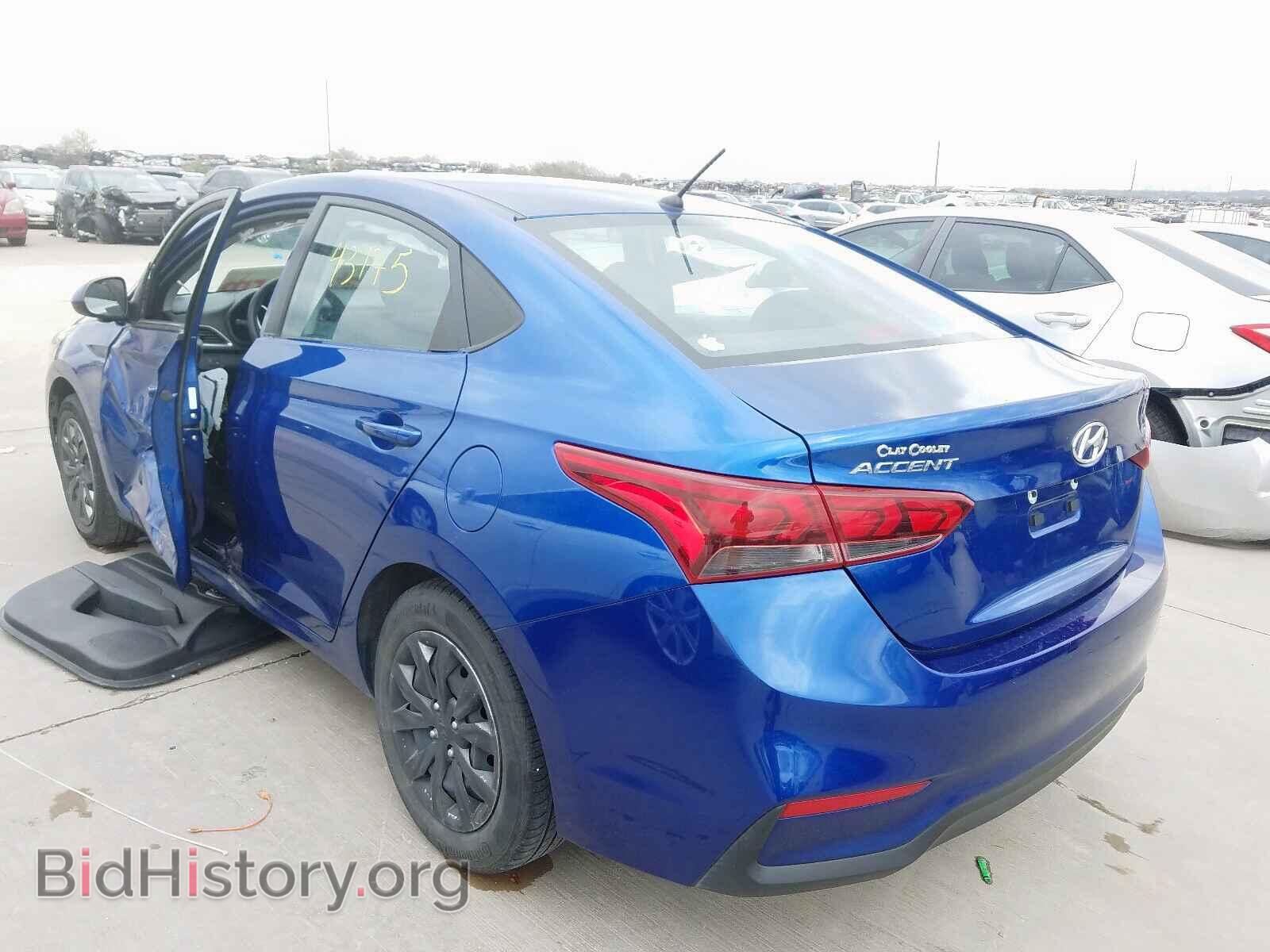 2018 HYUNDAI ACCENT - VIN: 3KPC24A38JE016592 - Фото 3