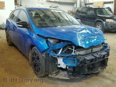 2014 Ford FOCUS Focus SE, синий — VIN 1FADP3K29EL385292, Copart