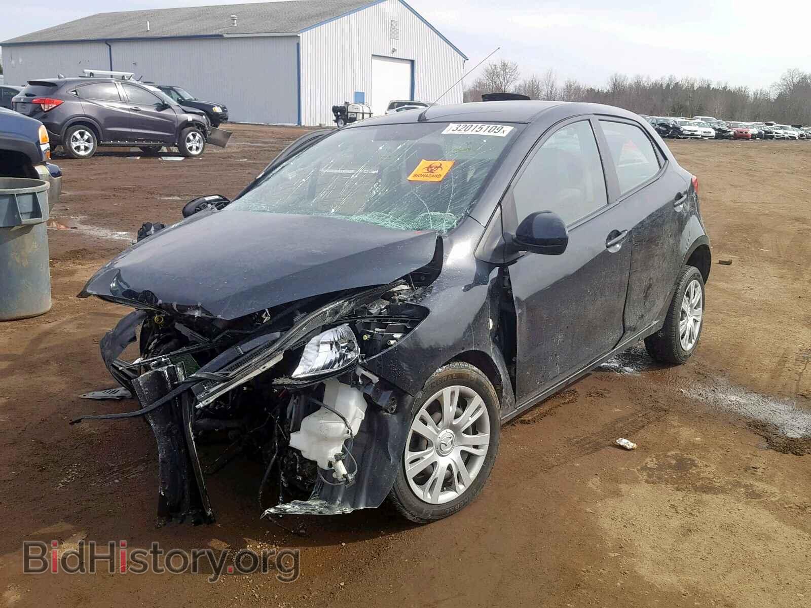 2014 MAZDA 2 - VIN: JM1DE1KY2E0189446 - Photo 2